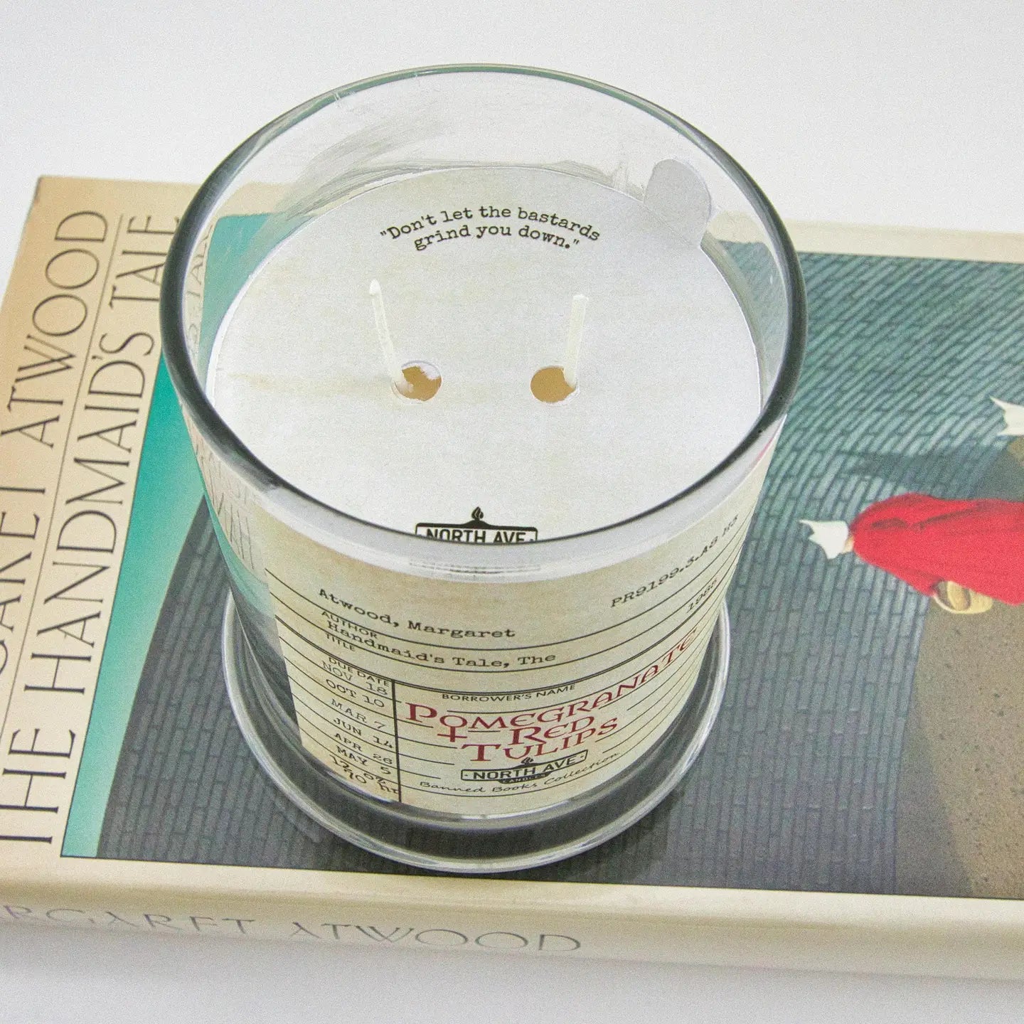 Banned Book Candle / The Handmaid’s Tale