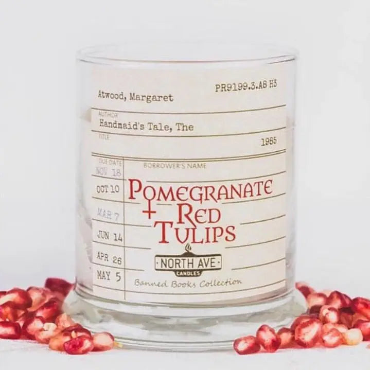Banned Book Candle / The Handmaid’s Tale