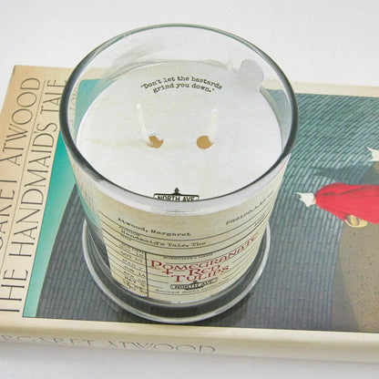Banned Book Candle / The Handmaid’s Tale