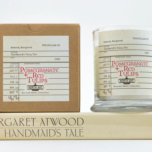 Banned Book Candle / The Handmaid’s Tale