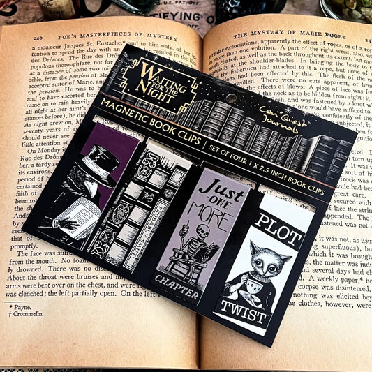 Waiting For the Night Magnetic Bookmarks (4-Pack)