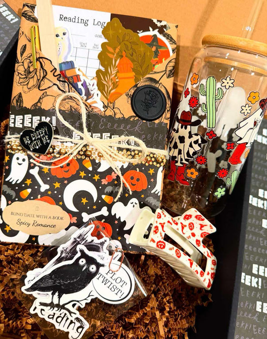 Boo Box Spooky Blind Date with a Book Experience (Spicy Romance)