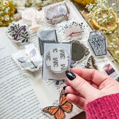 Death By Tbr Coffin Kindle / Phone Grip