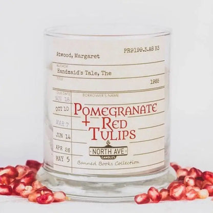 Banned Book Candle / The Handmaid’s Tale