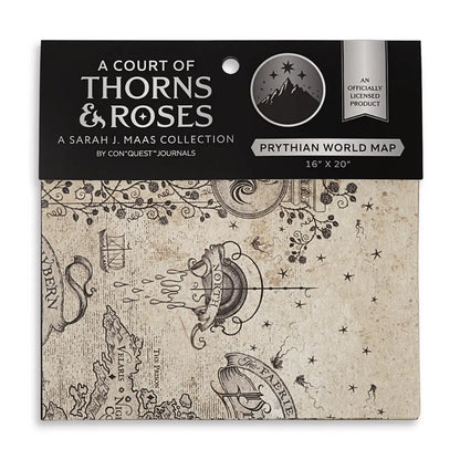 A Court of Thorns and Roses Prythian World Map